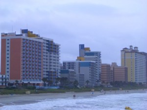 The Beach At Myrtle Beach