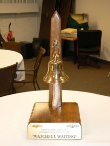 The USS James Monroe Bell For The Tolling Of The Bell Ceremony